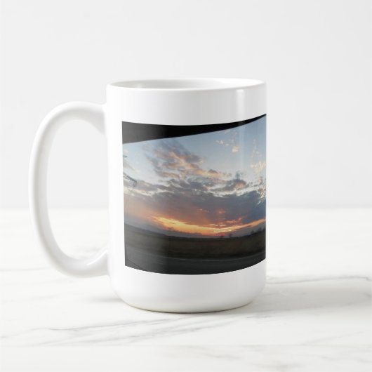 Retirement sunset kaffeetasse (Links)