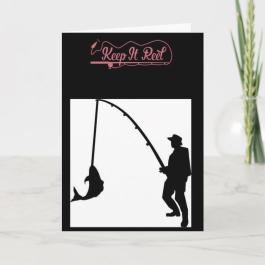 **RETIREMENT UND FISCHEREI*** WAS FÜR EIN BLAU!!! KARTE (Vorderseite)