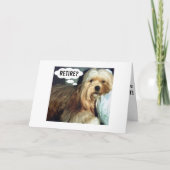 RETIREMENT-ZEIT, UM IHREN LEBENS-SPASS ZU GENIESSE KARTE (Vorderseite)