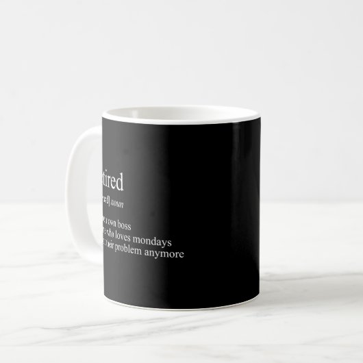Retiret Kaffeetasse (Vorderseite Links)