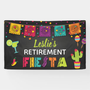 Retirment Fiesta-Fahne mit Margarita Banner