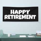 RETIRMENT PARTY BANNER (Messe)