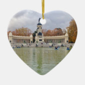 Retiro Park, Madrid, Spanien Keramik Ornament (Vorne)