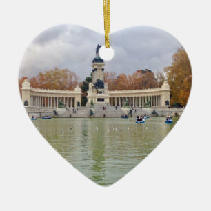 Retiro Park, Madrid, Spanien Keramik Ornament