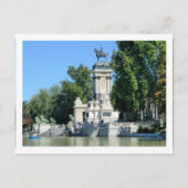 Retiro Park, Madrid, Spanien Postkarte (Vorderseite)