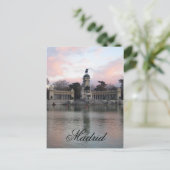 Retiro Park, Madrid, Spanien Postkarte (Stehend Vorderseite)