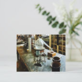 Retort im Chem-Labrador Postkarte (Stehend Vorderseite)