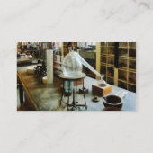 Retorte in Chem Labrador Visitenkarte (Rückseite)