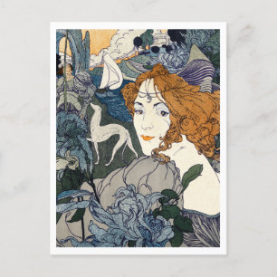 Retour (1897), Georges de Feure Postkarte