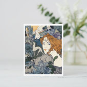 Retour (1897), Georges de Feure Postkarte (Stehend Vorderseite)