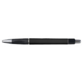 Retractable Black Individuelle Name Ballpoint Pen Kugelschreiber (Vorderseite)
