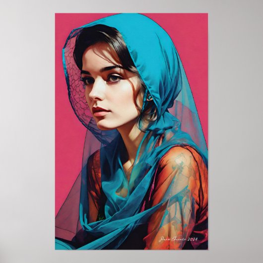 Retrato pop 80 poster (Vorne)