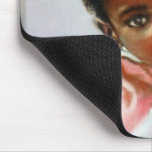 Retratro de niño/Retrato de neno/Portrait des Jung Mousepad (Ecke)