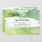 Retreat Corporate Invasion Einladung (Vorne/Hinten)