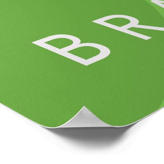 Retreat Tower Retro Poster (Ecke)