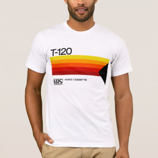 Retrhomage-Serie 80er T-120 VHS T-Shirt