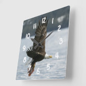 Retrieval Quadratische Wanduhr (Winkel)