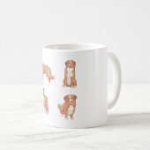 Retriever dog Magic Kaffeetasse (VorderseiteRechts)