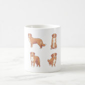 Retriever dog Magic Kaffeetasse (Mittel)