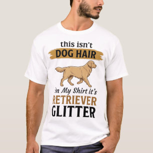 Retriever Glitter Lustiger Hunde Liebhaber Vintage T-Shirt
