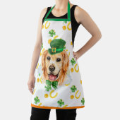 Retriever Holiday Wohngestaltung St Patrick's Day Schürze (InSitu)