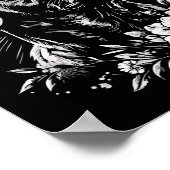 Retriever Hund Lover Tattoo Style _1 Poster (Ecke)