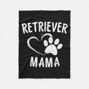 Retriever Mama Geschenk Schwarz Golden Dog Mama Fl Fleecedecke
