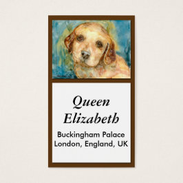 Retriever Puppy Biz Card