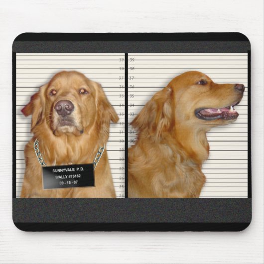 Retriever-Tasse Mousepad (Vorne)