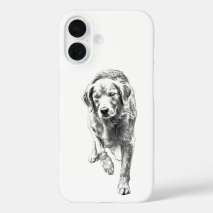 Retriever Textured Stride Design iPhone 16 Hülle