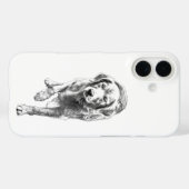 Retriever Textured Stride Design Case-Mate iPhone Hülle (Rückseite (Horizontal))