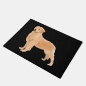 Retriever-Tür Fußmatte (Schrägansicht)