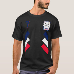 Retro7 Koreanischer Fußball Südkorea Fußball Süd K T-Shirt