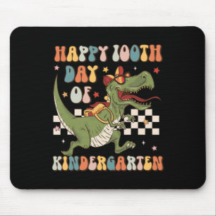 Retro 100. Kindergarten 100 Tage Schule Mousepad