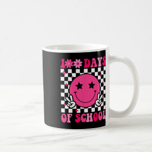 Retro 100 Tage Schulkinder Lehrer 100 Tage G Kaffeetasse