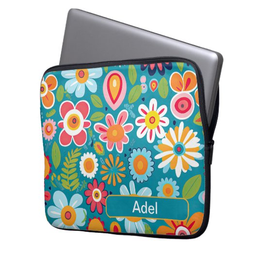 Retro 10 laptopschutzhülle (Vorderseite Links)