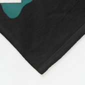 Retro 12 Days Of Nutcracker Ballet Fairy Plum Ging Fleecedecke (Ecke)