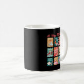 Retro 12 Days Of Nutcracker Ballet Fairy Plum Ging Kaffeetasse (VorderseiteRechts)