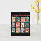 Retro 12 Days Of Nutcracker Ballet Fairy Plum Ging Karte (Gelbe Blume)