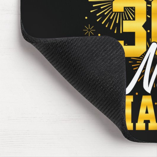 Retro 12 New Chapters 365 New Chances Happy New Ye Mousepad (Ecke)