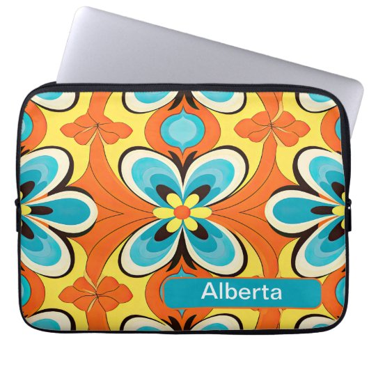 Retro 15 laptopschutzhülle (Vorderseite)