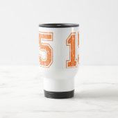 Retro 15 Orange Reisebecher (Mittel)