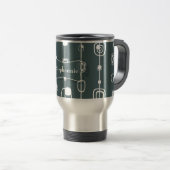 Retro 15 oz. Reisebusch Reisebecher (VorderseiteRechts)