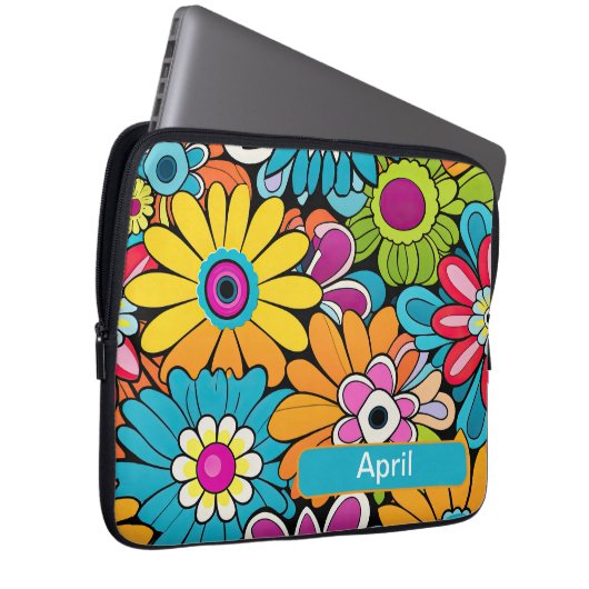 Retro 16 laptopschutzhülle (Vorne Rechts)