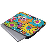 Retro 16 laptopschutzhülle (Vorne Knopf)