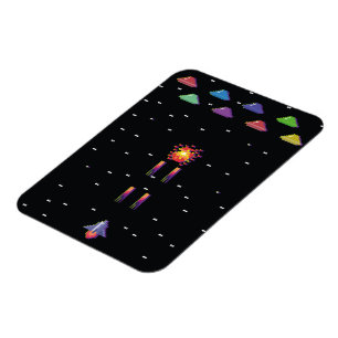 Retro 1908s Videospielarcade Magnet