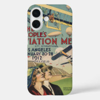 Retro 1912 Los Angeles Luftfahrt-Ausstellung Reise