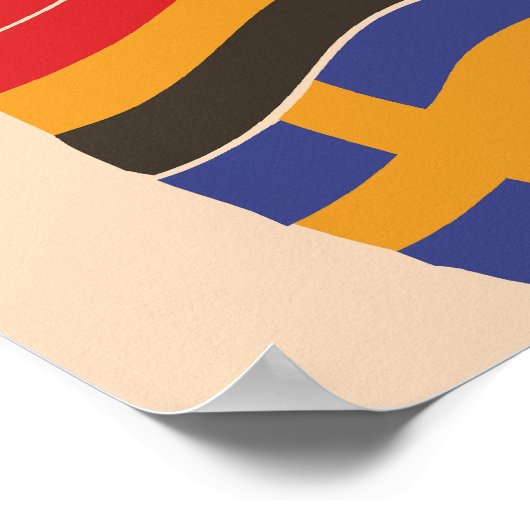 Retro 1930er Deko Design Cycling (Ecke)