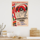 Retro 1930er Deko Design Cycling (Küche)