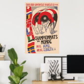 Retro 1930er Deko Design Cycling (Heimbüro)